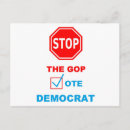 Recherche de gop cartes postales Démocrate
