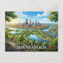 Recherche de de minneapolis cartes postales Paysage urbain