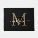 Recherche de paillassons Monogramme