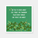 Recherche de trèfle vert serviettes Irlande