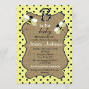 Recherche de bumble bee baby shower invitations Bousculer