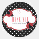 Recherche de coccinelles autocollants Noir