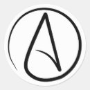 Recherche de penseur autocollants Athée