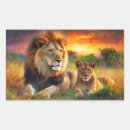 Recherche de peinture lion autocollants Animal