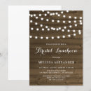 Recherche de country bridal shower invitations Bois