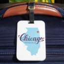 Recherche de chicago illinois bagages étiquettes Vintage