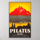 Recherche de pilatus posters Vintage
