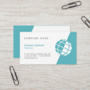 Zoek naar wereldbol visitekaartjes Globaal