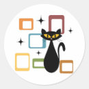 Zoek naar zwarte katten stickers Dier