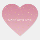 Recherche de rose gold hearts autocollants Pour elle