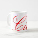 Recherche de décor italien tasses Ciao bella