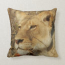 Recherche de lion africain coussins Lionne