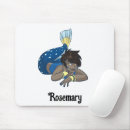 Recherche de bleu dame tapis souris Monogramme