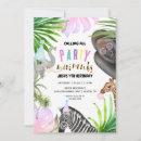 Recherche de jungle party invitations Boy