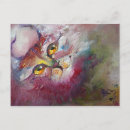 Recherche de chat sur une chaise cartes postales Couleur