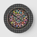 Recherche de murale de mandala horloges Coloré