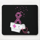 Recherche de stéthoscope tapis souris Rose