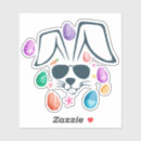 Recherche de lapin noir autocollants Pâques