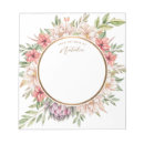 Recherche de lumineux blocsnotes Floral