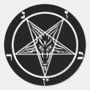 Recherche de satanique autocollants Noir