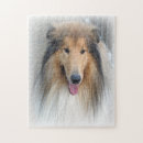 Recherche de rough collie puzzles Chien