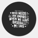 Zoek naar scheidsrechter stickers Softbal