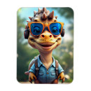 Recherche de dinosaure drôle magnets Dessin