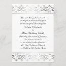 Recherche de invitation de damassé mariage invitations Argent