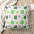 Recherche de pois vert coussins Élégant
