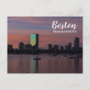 Recherche de horizon de boston cartes postales Massachusetts