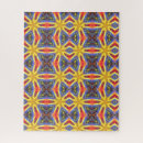 Zoek naar geometrisch puzzels Blauw