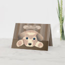 Recherche de chiot triste vœux cartes Mignon