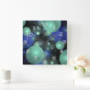 Recherche de à trois dimensions horloges Bleu