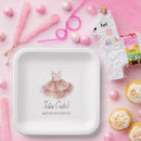 Recherche de danse assiettes en papier Tutu mignon