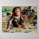Recherche de singes mignons posters Humour animal