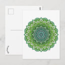 Recherche de vertes cartes postales Mandala