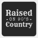 Recherche de musique country autocollants Vintage