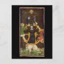 Recherche de la roue de la fortune cartes postales Tarot