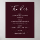 Recherche de burgundy menus Simple