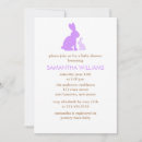Recherche de rabbit baby shower invitations Moderne