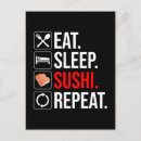 Recherche de sushi cartes postales Nourriture japonaise