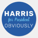 Recherche de parti politique autocollants Kamala harris