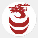Recherche de dragons autocollants Chinois