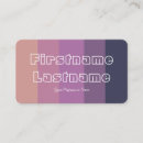 Recherche de palette cartes visite Customer