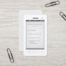 Recherche de téléphone portable cartes visite Communication