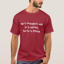 Recherche de inachevé tshirts Humour