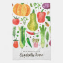 Recherche de légumes cuisine linges Aquarelle