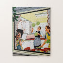 Recherche de cuisine vintage puzzles Rétro