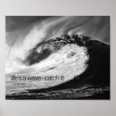 Recherche de vague géante posters Surf
