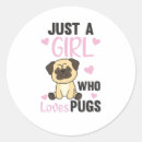 Recherche de carlin kawaii autocollants Chien